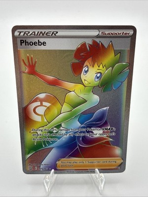 The Pokémon Company Phoebe Full Art Holo Ultra Rare 161/163 Battle Styles EN