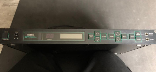 YAMAHA SPX90 ll Digital Sound Processor Repaired Powers On Only Not Tested JAPAN