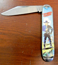 HOPALONG CASSIDY Pocket Knife 1 Blade Folding Made In USA 1990s - Excellent!