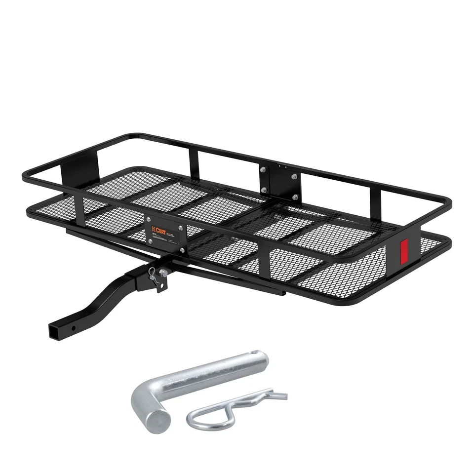 CURT Trailer Hitch + Cargo Carrier Basket Folding for 2011-2017 Nissan Quest - Изображение 3 из 4