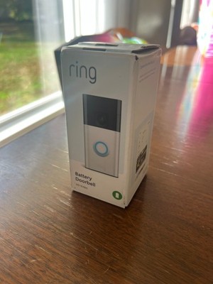 NEVER USED Ring Video Door Bell 1080p HD Wi-Fi  - Satin Nickel/Venetian Bronze