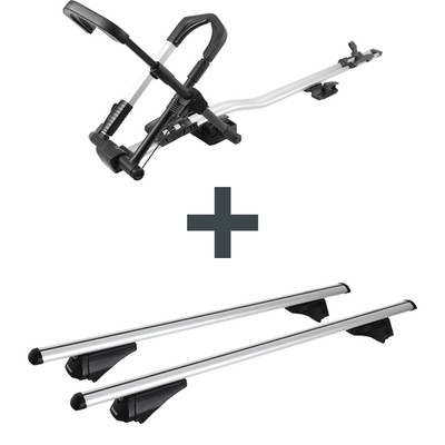 Dachträger + Fahrradträger für 1 Rad - für Honda Civic Tourer IX Typ FK Kit