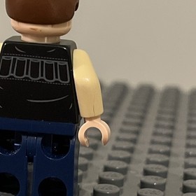 Lego Han Solo Minifigure Blue Legs Vest Pockets Star Wars 75030 75052 sw0539 1C