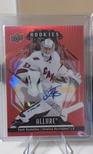 2022-23 Upper Deck Allure - Rookies Pyotr Kochetkov #108 Red Rainbow Autographs