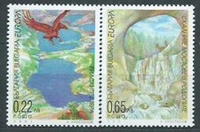 Bulgaria - Mail 2001 Yvert 3898/9 ** Mnh Theme Europe