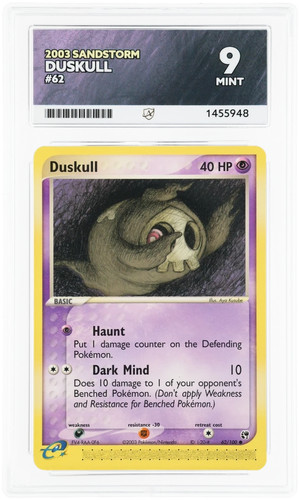 Duskull graded ACE 9 for sale on eBay
