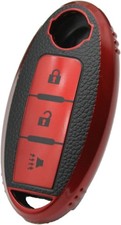 Key fob Cover, Soft TPU Car Key Cover Compatible with Pathfinder Armada Rogue Mu