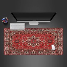 Large XXL Persian Style Mouse Pad Extended Desk Mat Office Gaming Table Pad