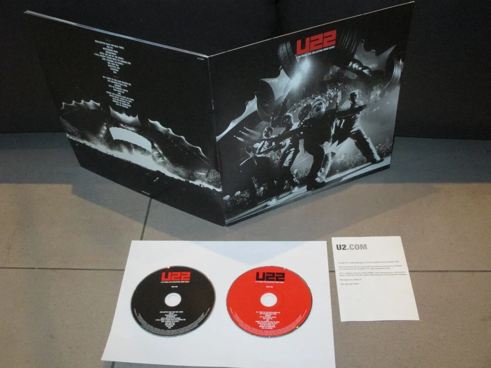 U2 ‎– U22: A 22 Track Live Collection From U2360 - 2 CD Limited Edition