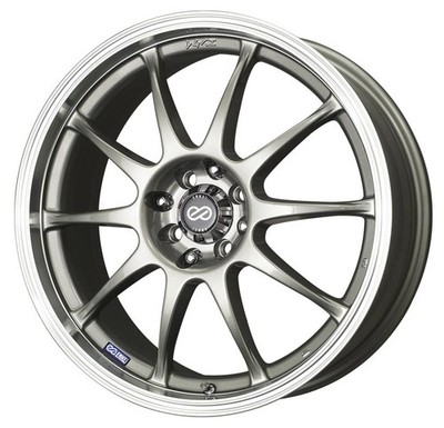 1 New 16x7 Enkei J10 Silver Wheel/Rim 5x100 5-100 16-7 ET38