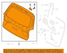 Hyundai Oem 23-25 Palisade Lift Gate Gate Hardware-lift Gate 72801s8340