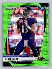 2024 Panini Prizm Devin Leary Neon Green Pulsar Rookie #327