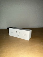 WeMo WiFi Enabled Mini Smart Plug - White (F7C063)