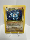Pokémon Machamp 8/102 1st Edition - Base Set Holo - LP