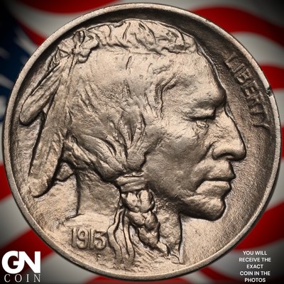 1913 P TYPE 1 Buffalo Nickel A1432