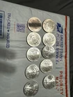 Lot of 10 - 2010 $1 American Silver Eagle 1 oz (2 With Black Spots)