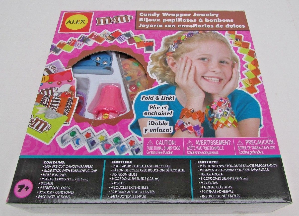 Craft M&m's Candy Wrapper Jewelry 759W ALEX Toys for sale
