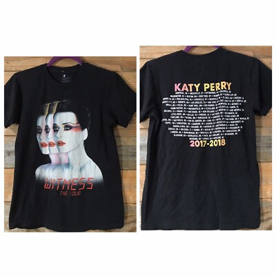 Katy Perry 半袖Tシャツ　witness tour Katy Perry Shirt Witness The Tour Shirt Disco Men's Tee