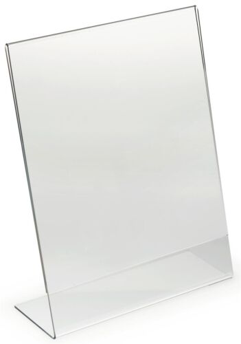 Schillernde Displays 10 Acryl 4"" x 6"" schräge Schildhalter - Bild 3 von 3