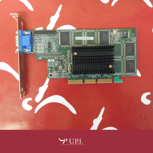 Tarjeta gráfica Matrox G4+MILN/16/IB2 AGP VGA 16MB P/N: MG400-16 - Bild 1 von 2