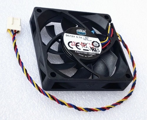 Cooler Master FA07015E12BMC DC12V 0.7A 4-PIN PWM Speed Control CPU Cooling Fan - Picture 2 of 4