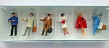 Preiser  HO - Passengers Waiting at Gate #14029 (NIB)