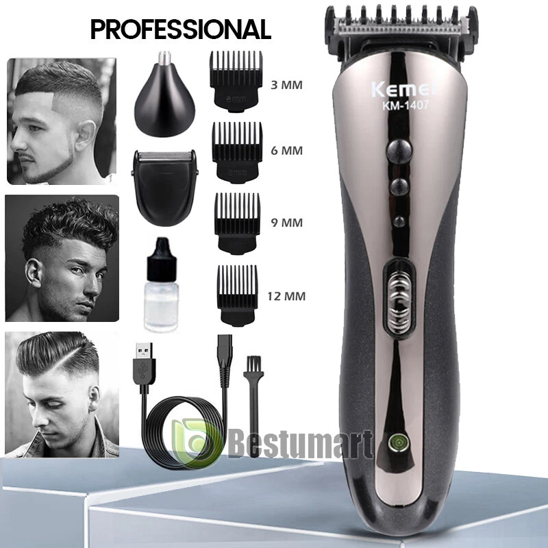 Máquinas Profesionales Para Cortar Cabello Maquina Corte Barba Cortadora De Pelo — 第 2/4 张图片