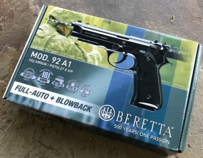NEW Umarex Beretta M92 A1 fullauto .177 BB CO2 BLOWBACK 2253017  