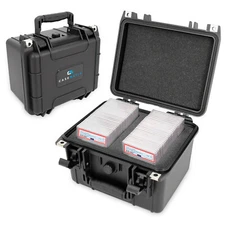 CASEMATIX Graded Card Storage Box for BGS, PSA Cards & Top Loader Card Case