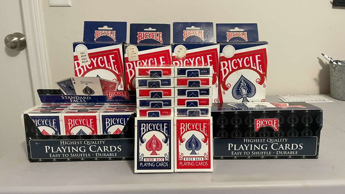 BICYCLE トランプ playing cards OHIO製 BICYCLE RIDER BACK POKER 808 AIR-CUSHION FINISH (OHIO