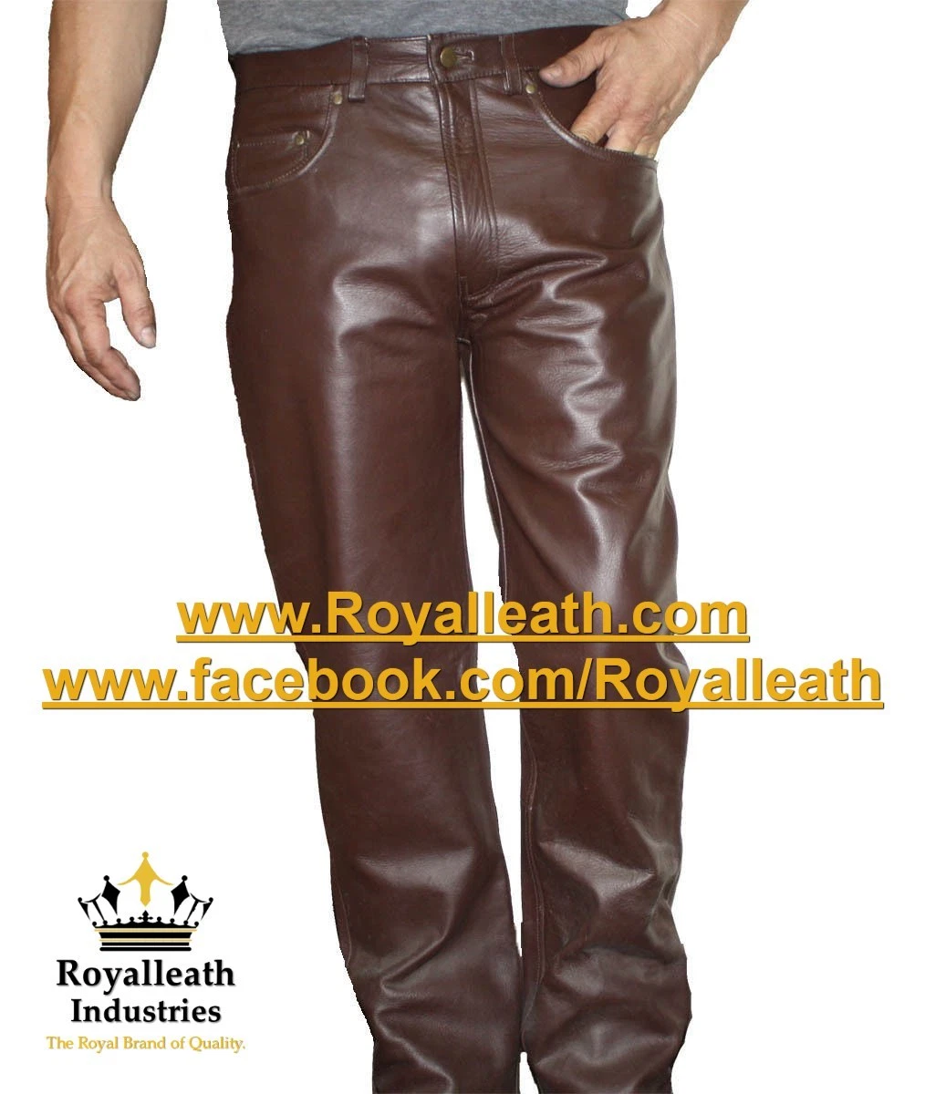 Top 77+ real leather trousers best