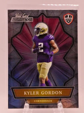 2021 Wild Card NIL Alumination Football Kyler Gordon #ANBC-52