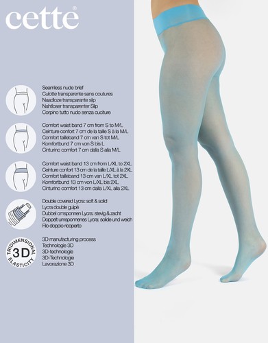Pantimedias sin costuras - Mate 15 Denier de Cette. - Imagen 44 de 63