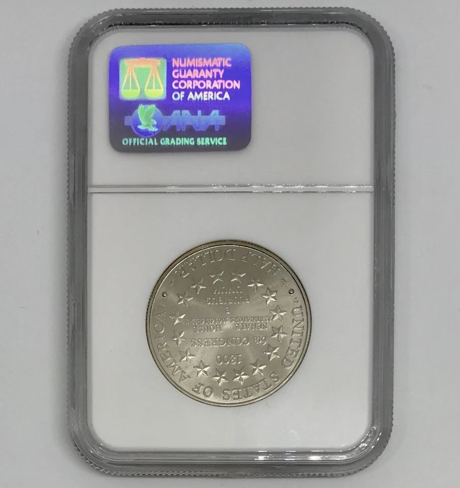 2001 P Capitol Half Dollar NGC & MAC MS70 **Rev. Tye's Coin Stache** #101464 - Image 4 of 4