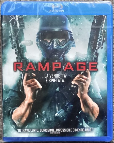 RAMPAGE (2009) (UNCUT! New & Sealed Blu Ray, Brendan Fletcher, Uwe Boll, Reg B)