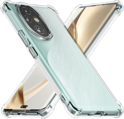 Tveinan Cover Per Honor X8a Custodia, Morbida Silicone TPU Protettivo Ultra Slim Sottile Ed - Foto 4