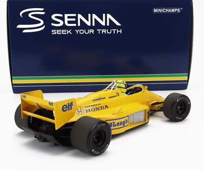 102 MINICHAMPS Lotus HONDA 1987 99T ミニカー Minichamps LOTUS F1 HONDA 99T WINNER MONACO GP DIRTY VERSION