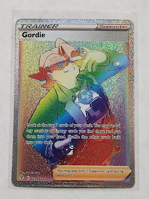 2021 POKEMON TRAINER GORDIE TRADING CARD | eBay