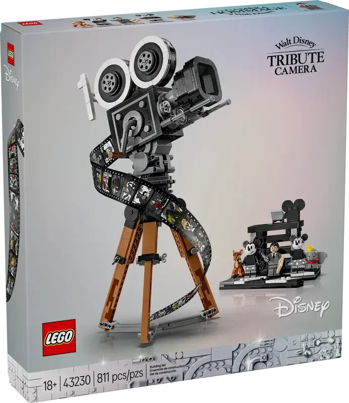 Lego Walt Disney Tribute Camera (100) 43230 Disney Minifigure