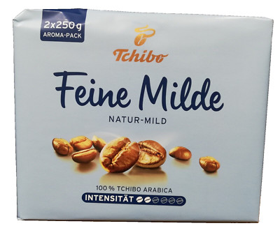 (23,70 /1kg) Tchibo Feine Milde 2 x 250 g Kaffee gemahlen Röstkaffee