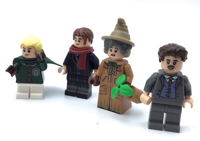 Lot De 4 Figurines Anciennes Harry Potter - Statuettes Vintage En Plastique - Collection