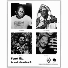 Forro Brazil Classics 3 Artist Promo Number 2 80s-90s Glossy Music Press Photo