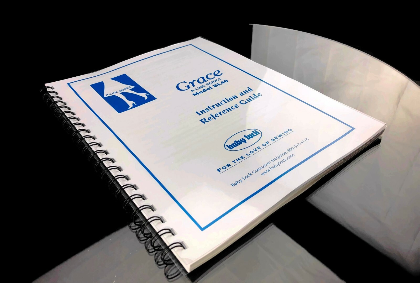 Baby Lock Grace BL40A Sewing Machine Instructions Manual COLOR COPY eBay