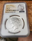 2023 Peace dollar NGC MS 70 First day of Issue  *