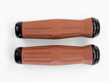 Rare Felt Bicycles Beach Cruiser Grips Brown Coke Bottle Style New Old Stock