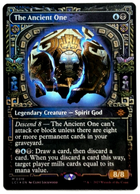 MTG The Ancient One *SHOWCASE FOIL* The Lost Caverns of Ixalan