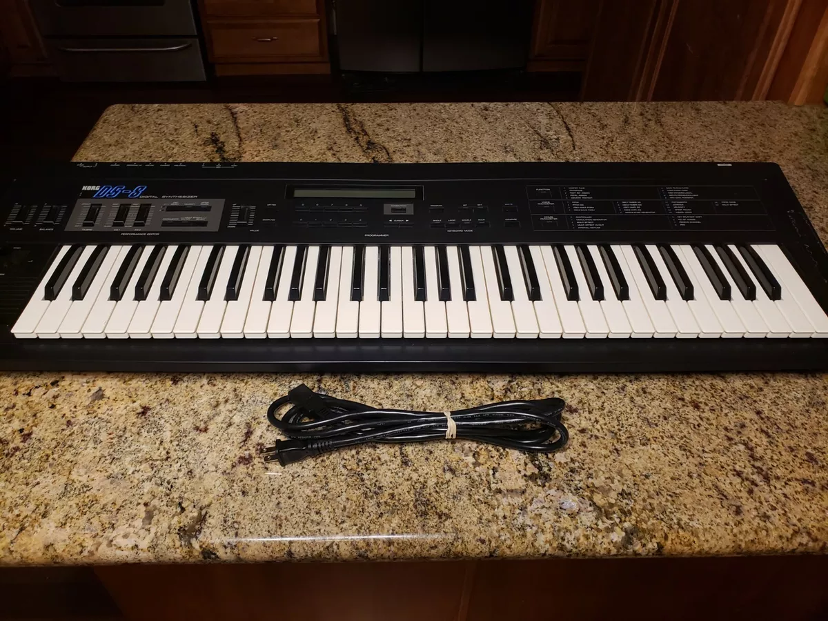 Korg DS-8 Digital Synthesizer - W/Power Supply - Made in Japan | eBay