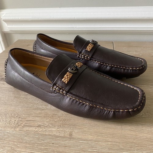 Phat Farm Dark Brown Driving Moc Loafer 