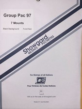SHOWGARD STAMP MOUNTS GROUP (PACIFIC) 97  -  ***WE HELP OUR VETERANS***