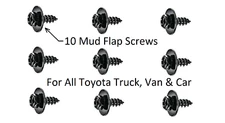 MUD FLAP SPLASH GUARD SCREWS! FOR ALL TOYOTA TUNDRA 4RUNNER TACOMA RAV4 T100 ETC